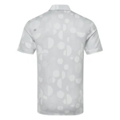 Ping Jay Golf Polo Shirt 7 Ping Jay Golf Polo Shirt -Golf Apparel Store Ping SS23 Jay Polo Shirt P03573 PG45 SHPIN336 Pearl Grey Back