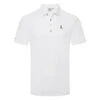 Ping Mr Ping Golf Polo Shirt -Golf Apparel Store Ping SS23 Mr.Ping Polo Shirt P03569 002 SHPIN347 White Front