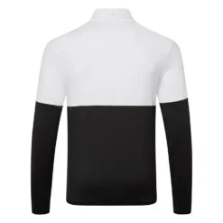 Ping Nexus 1/2 Zip Golf Sweater 7 Ping Nexus 1/2 Zip Golf Sweater -Golf Apparel Store Ping SS23 Nexus 1 4 Zip Sweater P03578 090 SWPIN173 Black White Back