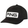 Ping Tour Classic Golf Cap 1 Ping Tour Classic Golf Cap -Golf Apparel Store Ping Tour Classic Golf Cap Black 1