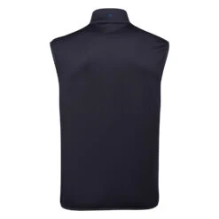 Ping Arlo Thermal Golf Wind Vest -Golf Apparel Store Ping AW22 Arlo Quilted Hybrid Vest PO3544 NSN WTPIN067 XL North Sea Navy Back