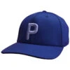Puma P 110 Snapback Golf Cap -Golf Apparel Store Puma P 110 Snapback Golf Cap Blazing Blue Lavender Pop 1