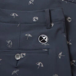 Puma AP Umbrella Golf Shorts -Golf Apparel Store Puma SS22 AP Umbrella Shorts 533022 02 Code TSPUM094 34 W Navy Blazer Quiet Shade Detail