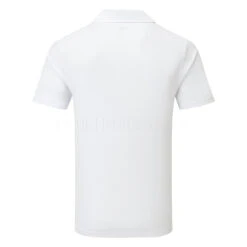 Puma Breakaway Golf Polo Shirt -Golf Apparel Store Puma SS22 Breakaway Polo Shirt 535048 05 Code SHPUM600 M Bright White Marina Back