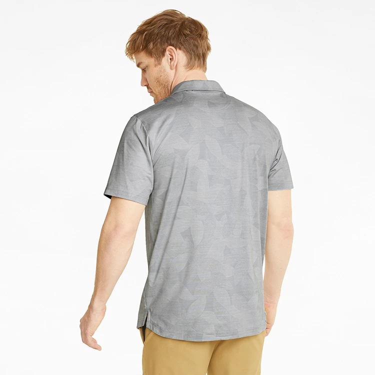 Puma Cloudspun Leaflet Golf Polo Shirt 8 Puma Cloudspun Leaflet Golf Polo Shirt - Image 6