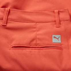 Puma Jackpot 2.0 Golf Shorts -Golf Apparel Store Puma SS22 Jackpot Shorts 599246 33 Code TSPUM092 34 W Hot Coral Detail