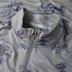 Puma Cloudspun Lowlands 1/4 Zip Golf Popover 9 Puma Cloudspun Lowlands 1/4 Zip Golf Popover -Golf Apparel Store Puma Cloudspun Lowlands 1 4 Zip Golf Popover Quiet Shade Heather 537067 02 SWPUM258 detail