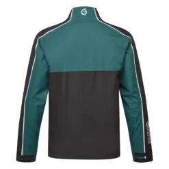 Sunderland Matterhorn Waterproof Golf Jacket -Golf Apparel Store Sunderland SS23 Matterhorn Waterproof Jacket SUNMR91 MAT WJSUN057 S Black Evergreen White Back