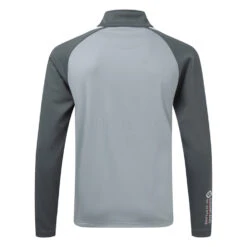 Sunderland Aspen Mid Layer Golf Top -Golf Apparel Store Sunderland Silver SUNMM39 ASP back