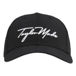 TaylorMade Script Seeker Golf Cap 8 TaylorMade Script Seeker Golf Cap -Golf Apparel Store TaylorMade 2023 Script Seeker Cap Black 3