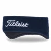 Titleist Merino Performance Golf Headband 2 Titleist Merino Performance Golf Headband -Golf Apparel Store Titleist Merino Wool Golf Earband Navy White 1