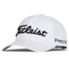 Titleist Tour Performance Golf Cap 2 Titleist Tour Performance Golf Cap -Golf Apparel Store Titleist Tour Performance Golf Cap White Black 1