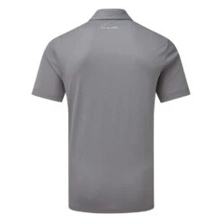 TravisMathew Private Dock Golf Polo Shirt -Golf Apparel Store Travis Mathew SS21 Private Dock Golf Polo Shirt 1MW149 SHTRA054 M Heather Medium Grey Back