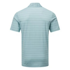 TravisMathew Tahoe Golf Polo Shirt -Golf Apparel Store Travis Mathew SS21 Tahoe Polo Shirt 1MW154 Code SHTRA034 M Heather Delphinium Back