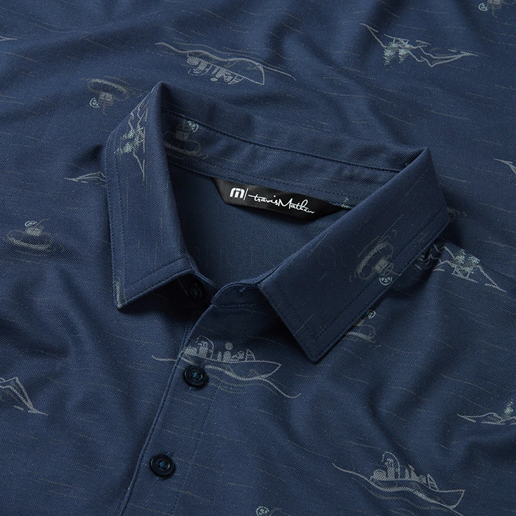 TravisMathew Fun And Games Golf Polo Shirt - Image 2