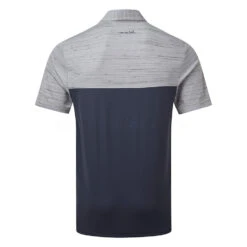 TravisMathew School For Ants Golf Polo Shirt -Golf Apparel Store Travis Mathew SS21 School For Ants Polo Shirt 1MS059 0SLT Code SHTRA017 Sleet back