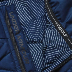 Under Armour CG Reactor Golf Wind Jacket -Golf Apparel Store Under Armour AW21 CG Reactor Thermal Wind Jacket 1364642 408 Code WTUND083 Academy Black model 2