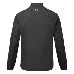 Under Armour CG Reactor Golf Wind Jacket 7 Under Armour CG Reactor Golf Wind Jacket -Golf Apparel Store Under Armour AW22 CG Reactor VLAP Golf Hybrid Wind Top 1376336 408 WTUND103 Black Black Reflective Back