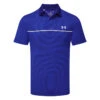 Under Armour Playoff 2.0 Hollen Stripe Golf Polo Shirt -Golf Apparel Store Under Armour AW22 Playoff 2.0 Hollen Stripe Polo Shirt 1327037 489 SHUND298 Bauhaus Blue Versa Blue Oxford Blue Front
