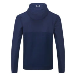 Under Armour Storm Daytona Full Zip Golf Hoodie -Golf Apparel Store Under Armour AW22 Storm Daytona Full Zip Sweater 1373412 012 SWUND185Academy Academy Reflective Back