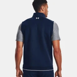 Under Armour Storm Daytona 1/2 Zip Golf Vest 13 Under Armour Storm Daytona 1/2 Zip Golf Vest -Golf Apparel Store Under Armour AW22 Storm Daytona Vest Wind Top 1373408 408 WTUND092 Academy Academy Reflective Model 3
