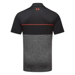 Under Armour Playoff 2.0 Low Round Golf Polo Shirt 10 Under Armour Playoff 2.0 Low Round Golf Polo Shirt -Golf Apparel Store Under Armour Playoff 2 0 Low Round Golf Polo Shirt SHUND295 Black Steel Bolt Red back