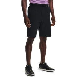 Under Armour Drive Taper Golf Shorts 11 Under Armour Drive Taper Golf Shorts -Golf Apparel Store Under Armour SS22 Drive Taper Golf Shorts 1370086 001 Code TSUND040 M Black Halo Gray Model 1