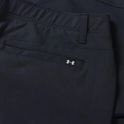 Under Armour Drive Taper Golf Shorts 10 Under Armour Drive Taper Golf Shorts -Golf Apparel Store Under Armour SS22 Drive Taper Golf Shorts 1370086 001 Code TSUND040 M Black Halo Gray detail