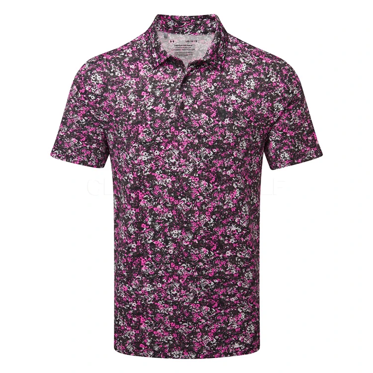 Under Armour Playoff 3.0 Floral Speckle Stripe Golf Polo Shirt 3 Under Armour Playoff 3.0 Floral Speckle Stripe Golf Polo Shirt