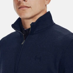 Under Armour Storm SF 1/2 Zip Golf Sweater -Golf Apparel Store Under Armour AW20 Storm SF 1 2 Zip Sweater 1359971 408 Code SWUND131 Academy Model 2